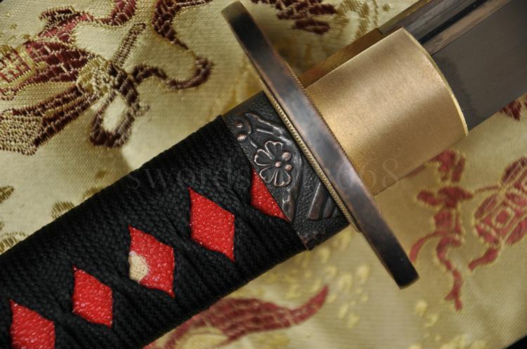 Handmade Katana Swords,High Carbon Steel Japanese Samurai Sword Full Tang Blade