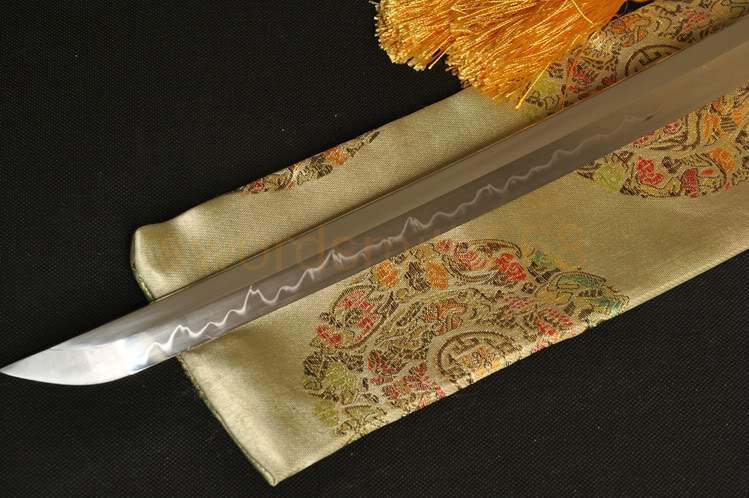 41" Japanese Samurai Tiger Sword Katana Clay Tempered Full Tang Blade