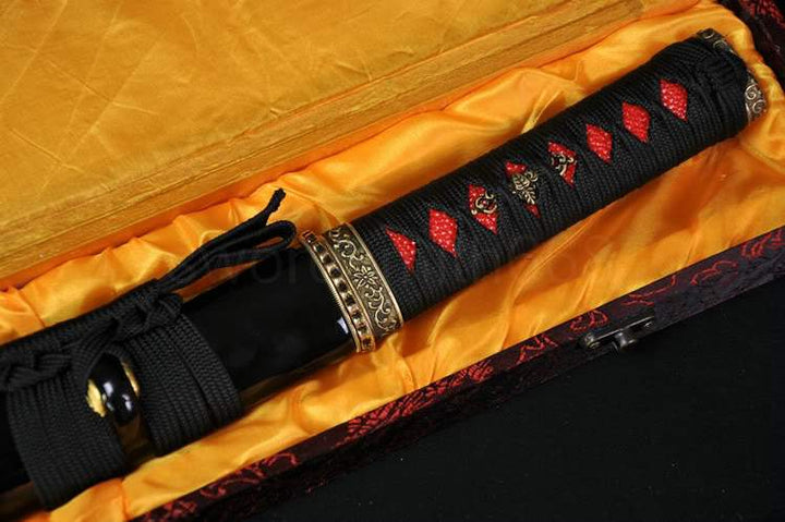 21" High Quality Japanese Samurai Sword Tanto Clay Tempered
