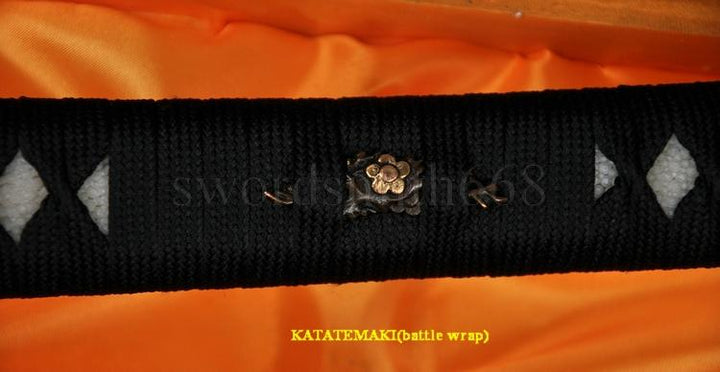 Authentic Japanese Samurai Swords Katana Blade RaySkin Wrapped Saya