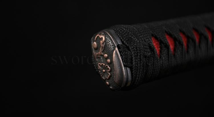 41" High Quality Japanese Samurai Katana Sword Black Full Tang Blade