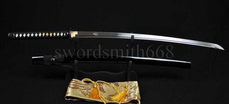 KILL BILL KATANA SWORD 41"Japanese Samurai Katana Folded Steel Battle Ready