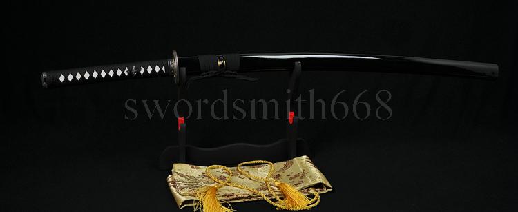 Handmade Japanese Samurai Functional Sword Katana Real Folded Steel Blade