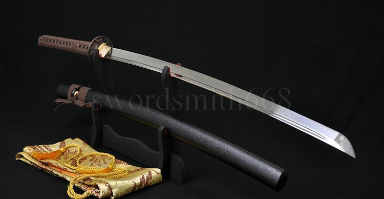 41" Japanese Samurai KATANA Functional Sword Folded Steel Blade Can Cut Bamboo