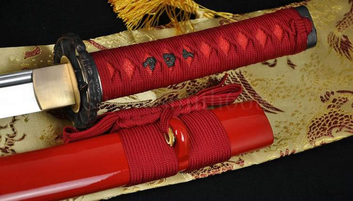 Japanese Samurai Practise Wakizashil Sword Full Tang Blade Sharp