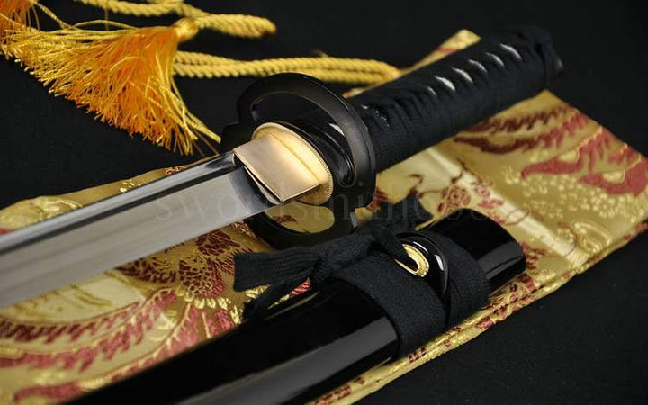 31"japanese Samurai Musashi Sword Wakizashi Full Tang Blade