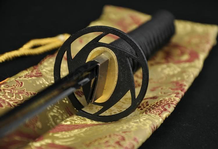 41" Handmade Japanese Samurai Ninja Sword Black Full Tang Blade