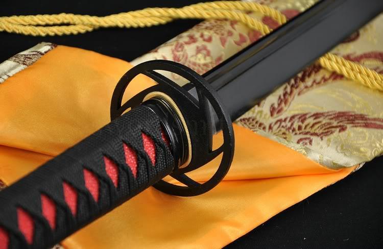 41" Handmade Japanese Samurai Ninja Sword Black Full Tang Blade