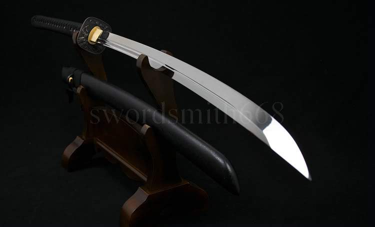 45" High Quality Japanese Samurai Sword Naginata Unokubi Zukuri Blade Katana