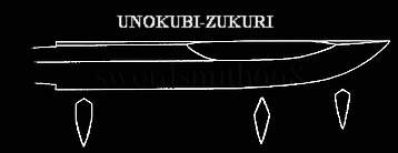 45" High Quality Japanese Samurai Sword Naginata Unokubi Zukuri Blade Katana