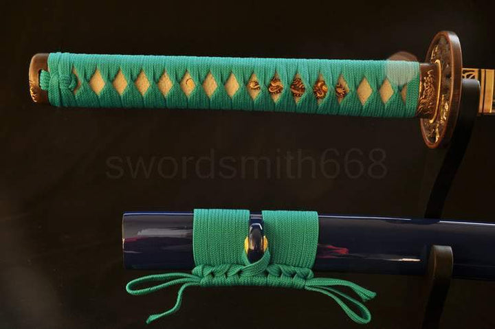 41" Japanese Sword AISI 1095 Steel Double Groove Blade Katana