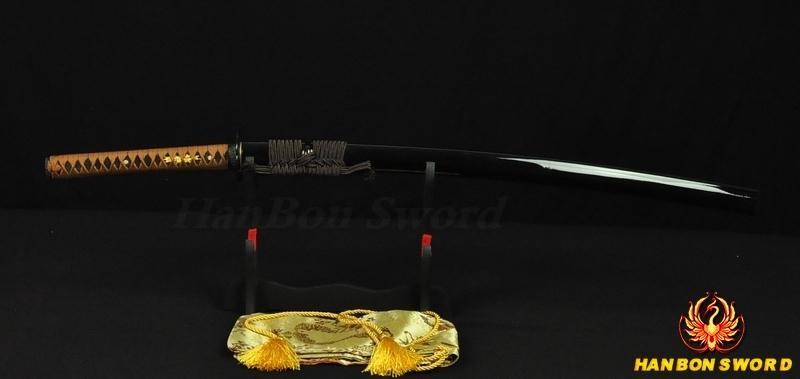 1095 Steel Clay Tempered Full Tang Blade Japanese Samurai Sword Katana