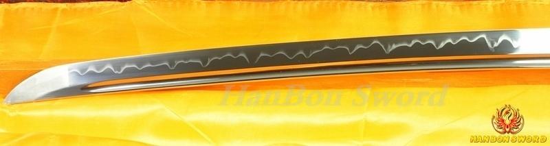 1095 Steel Clay Tempered Full Tang Blade Japanese Samurai Sword Katana