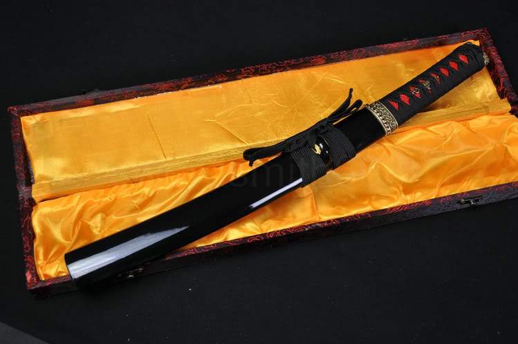 21" High Quality Japanese Samurai Sword Tanto Clay Tempered