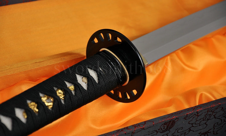 Katana Kill Bill Japanese Samurai Swords Clay Tempered Full Tang