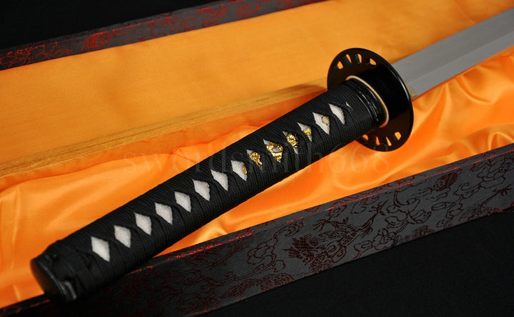 Katana Kill Bill Japanese Samurai Swords Clay Tempered Full Tang