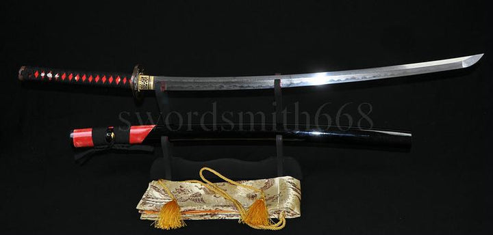 Folded Steel Blade Japanese Samurai Sword Katana