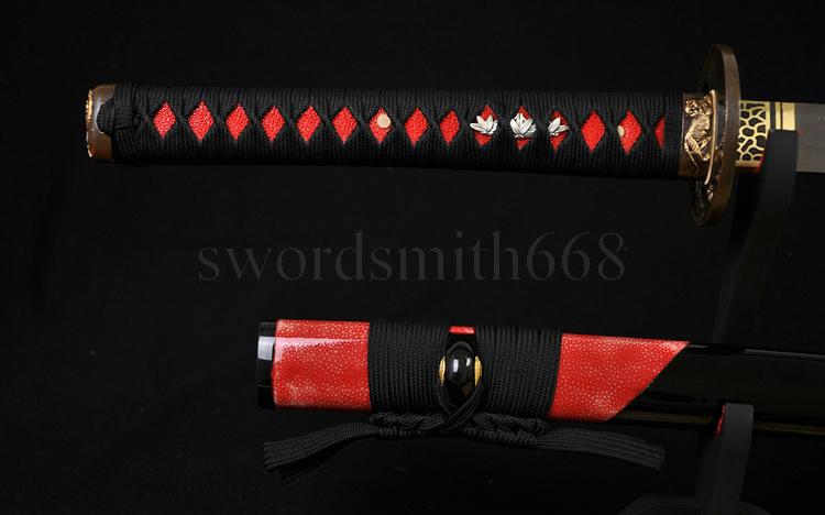 Folded Steel Blade Japanese Samurai Sword Katana