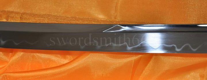 41" JAPANESE SAMURAI KATANA FUNCTIONAL SWORD Clay Tempered UNOKUBI-ZUKURI BLADE