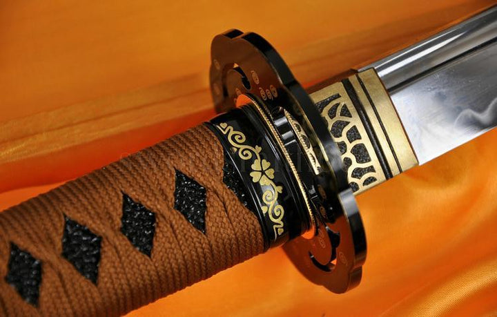 41" JAPANESE SAMURAI KATANA FUNCTIONAL SWORD Clay Tempered UNOKUBI-ZUKURI BLADE