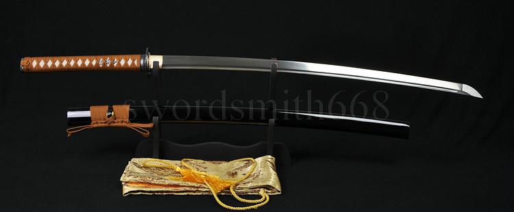 Handmade Japanese Samurai Musashi Sword Katana Folded Steel Blade