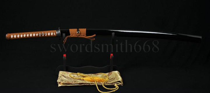 Handmade Japanese Samurai Musashi Sword Katana Folded Steel Blade