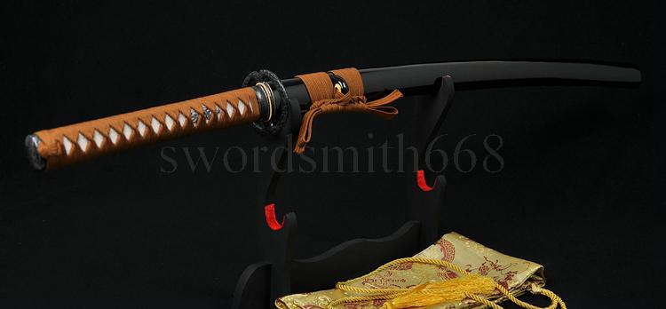 Handmade Japanese Samurai Musashi Sword Katana Folded Steel Blade