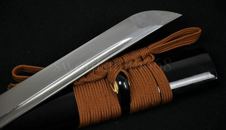 Handmade Japanese Samurai Musashi Sword Katana Folded Steel Blade