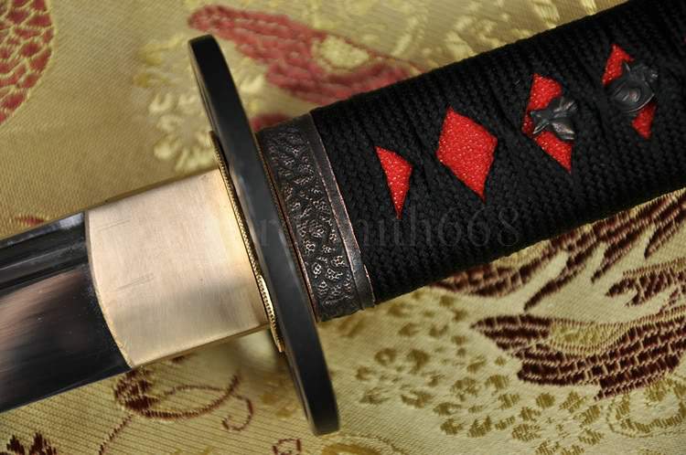 31" Authentic Japanese Samurai Practise Sword Wakizashil Full Tang Blade