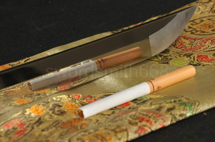 Clay Tempered Full Tang Blade Japanese Samurai Sword Wakizashi