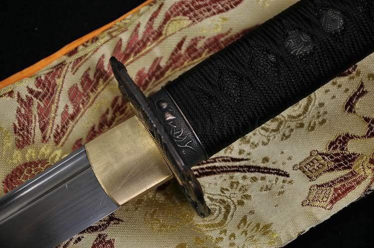 31" Japanese Samurai Sword Wakizashi Folded Steel Blade Katana