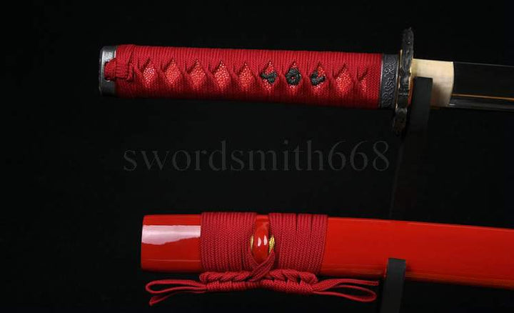 Japanese Samurai Practise Wakizashil Sword Full Tang Blade Sharp