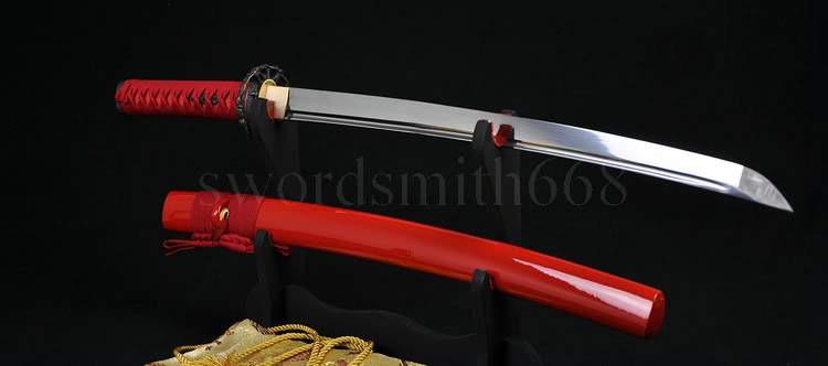 Japanese Samurai Practise Wakizashil Sword Full Tang Blade Sharp