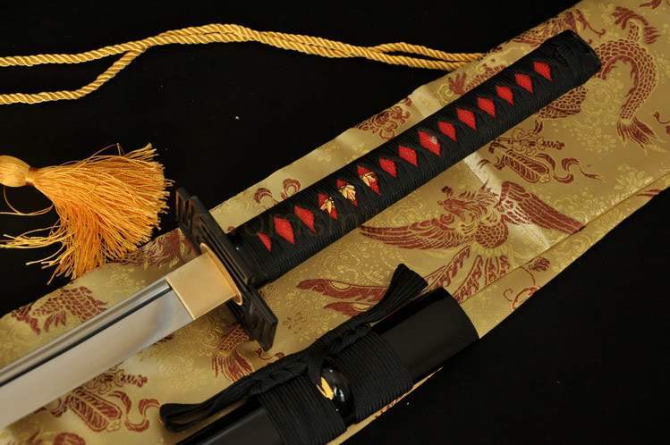 1060 High Carbon Steel FullTang Blade Japanese Samurai Katana Battle Ready Sword