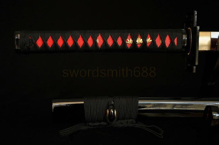 1060 High Carbon Steel FullTang Blade Japanese Samurai Katana Battle Ready Sword