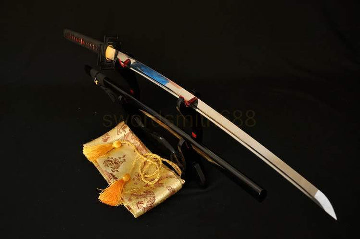 1060 High Carbon Steel FullTang Blade Japanese Samurai Katana Battle Ready Sword