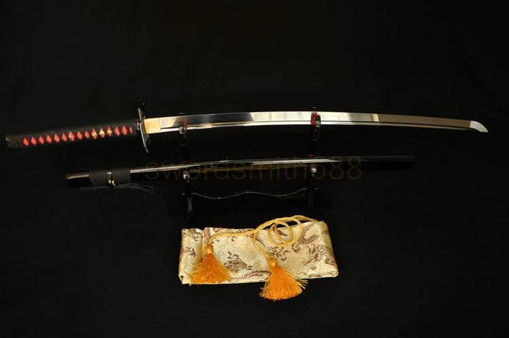 1060 High Carbon Steel FullTang Blade Japanese Samurai Katana Battle Ready Sword