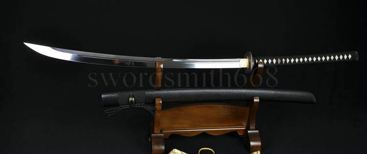 45" High Quality Japanese Samurai Sword Naginata Unokubi Zukuri Blade Katana